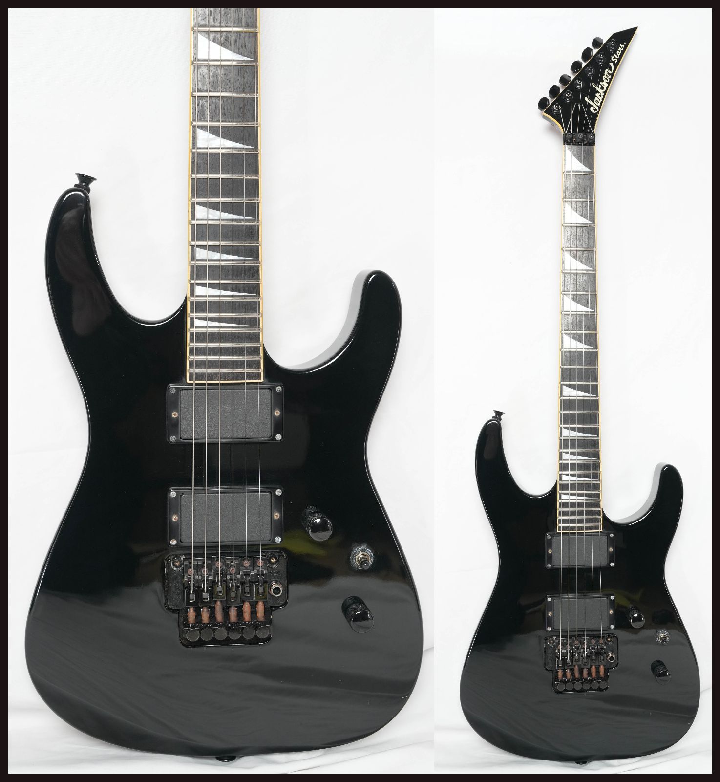 ☆Jackson Stars☆Soloist SL-J2E BLACK EMG搭載 スルーネック 2000