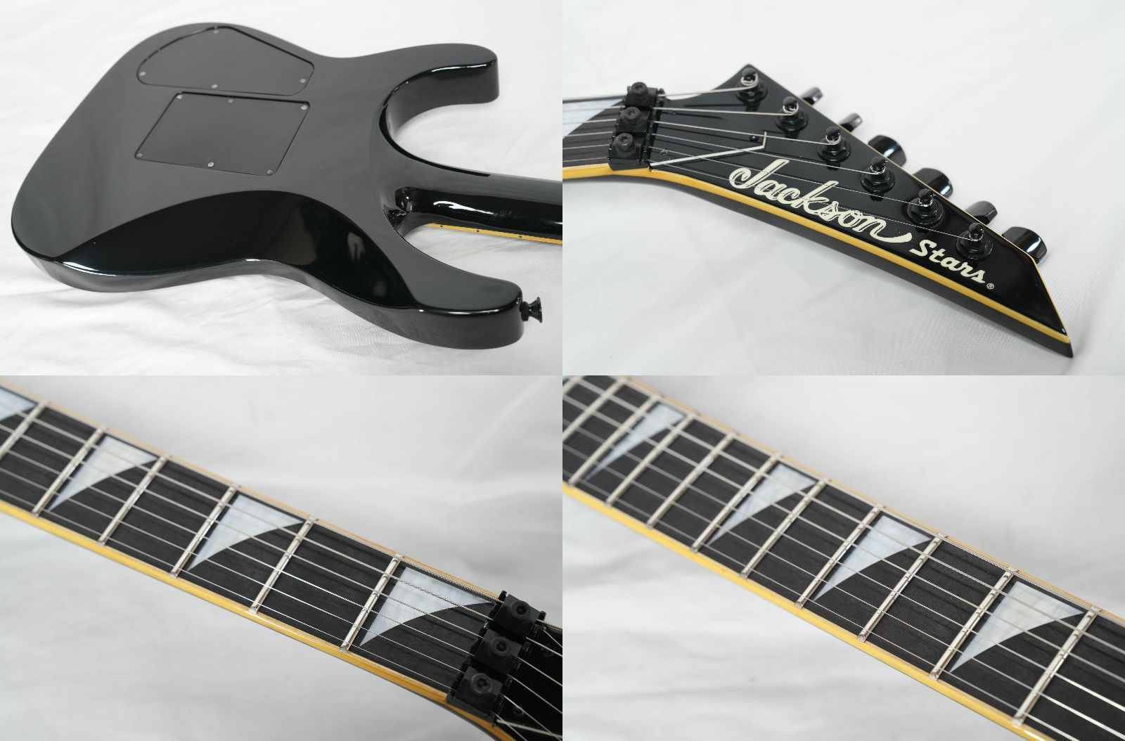 ☆Jackson Stars☆Soloist SL-J2E BLACK EMG搭載 スルーネック 2000
