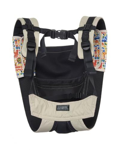 ユーモベビー 5 WAYキャリー 抱っこ紐 日本製 負担軽減 新生児 ５通り はっ水 ライトベージュ