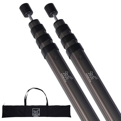 迅速に発送 伸縮ポール キャンプ タープポール テントポール アルミ製 2本セット