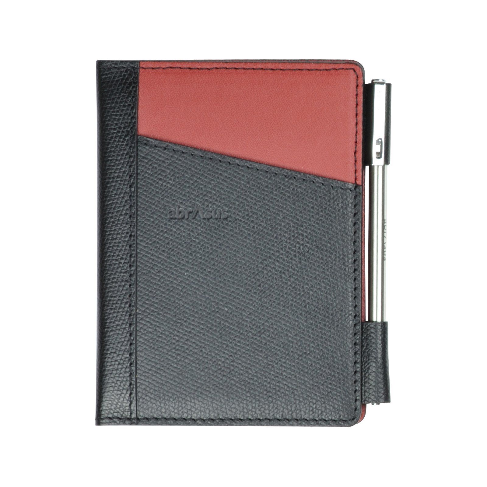 アブラサス 薄いメモ帳 日本製 レッド