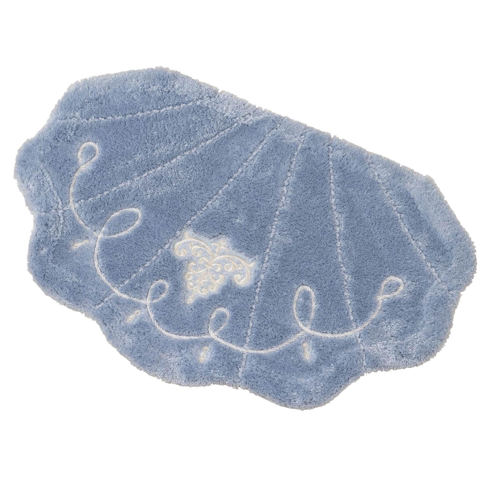 センコー NYNAS ロマンスシェル マルチマット 約55 85 cm ブルー 11788