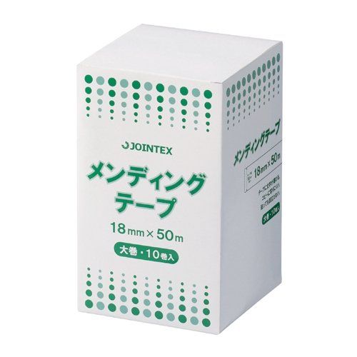 ジョインテックス メンディングテープ 大巻 18 mm 50 m 10巻入 329 917