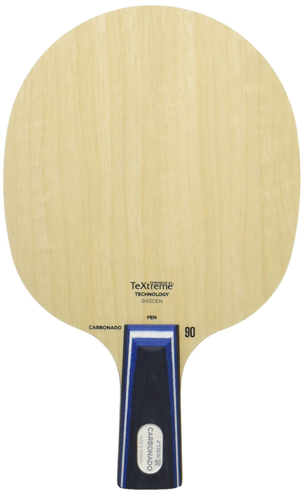 STIGA スティガ 卓球 ラケット カーボネード 90 中国式ペングリップ 1061 65