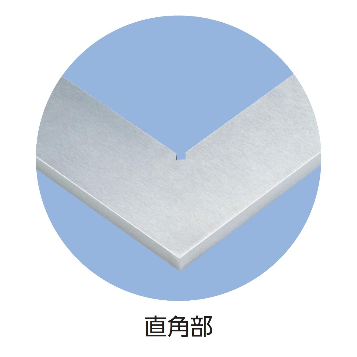 新潟精機 SK 日本製 平形直角定規 300 mm JIS 2級相当 DD S