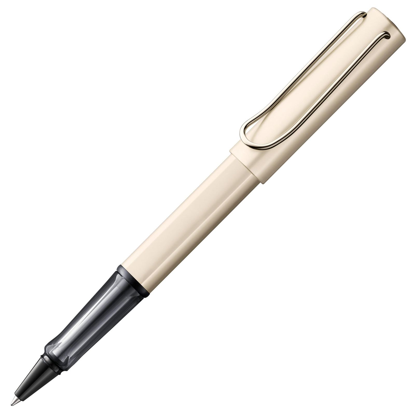 LAMY ラミー Lx パラジウム ローラーボールペン エレガントなアルミ製ボディ ブロンズ仕上げのなペン ステンレススチール製クリップ 中字 M ブラック インクリフィル 63 ＆ケース付属