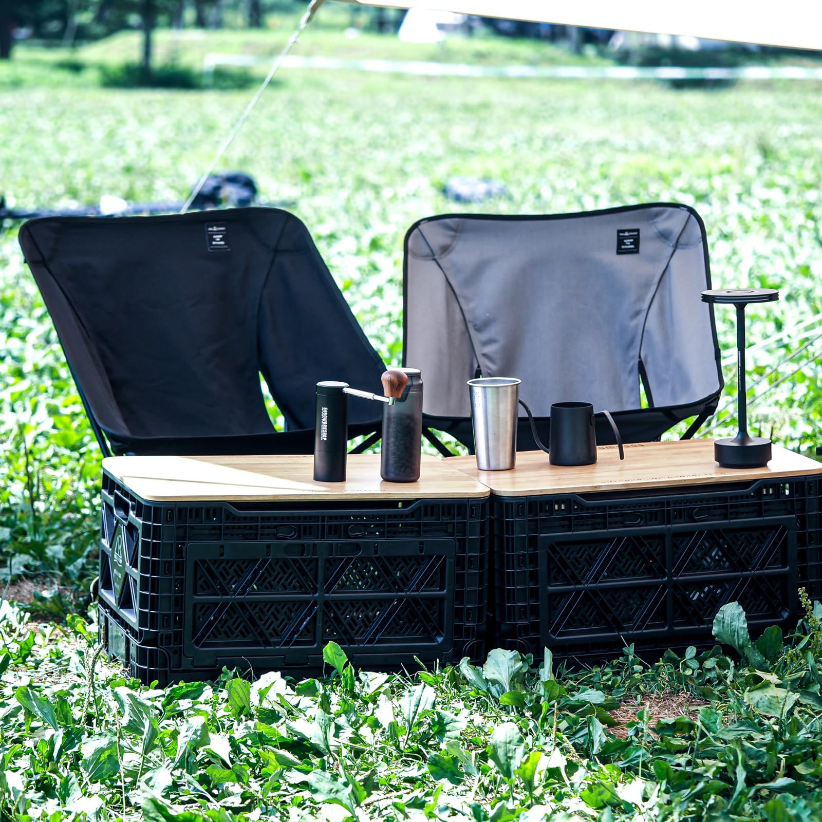  COMPACT FOLDING CHAIR GRAY コンパクトフォールディングチェア グレー デイパック ハンモック テーブル チェア ハンモック