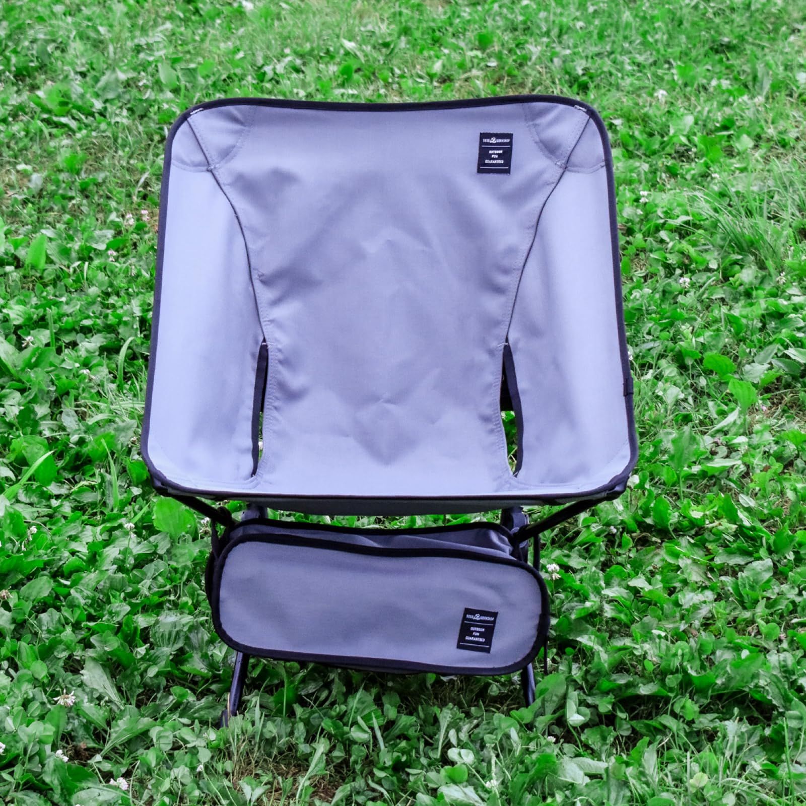 COMPACT FOLDING CHAIR GRAY コンパクトフォールディングチェア グレー