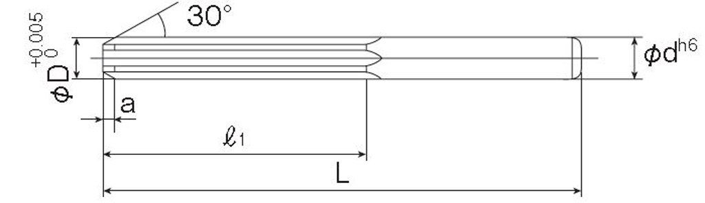 岡崎精工 OKAZB 超硬ショートリーマ CSRM 11 98