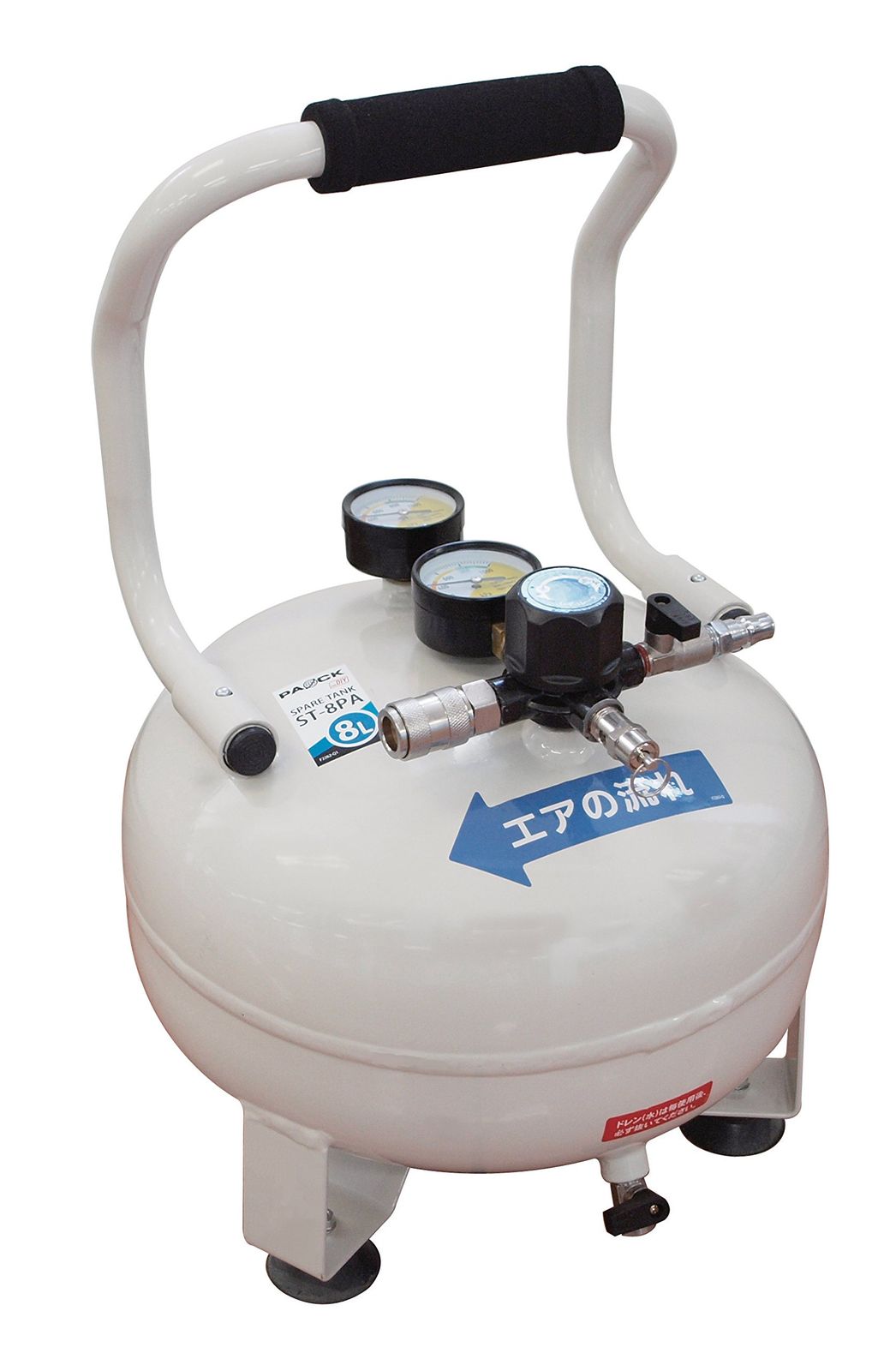 パオック PAOCK エアコンプレッサー用 スペアタンク 8 L ST PA