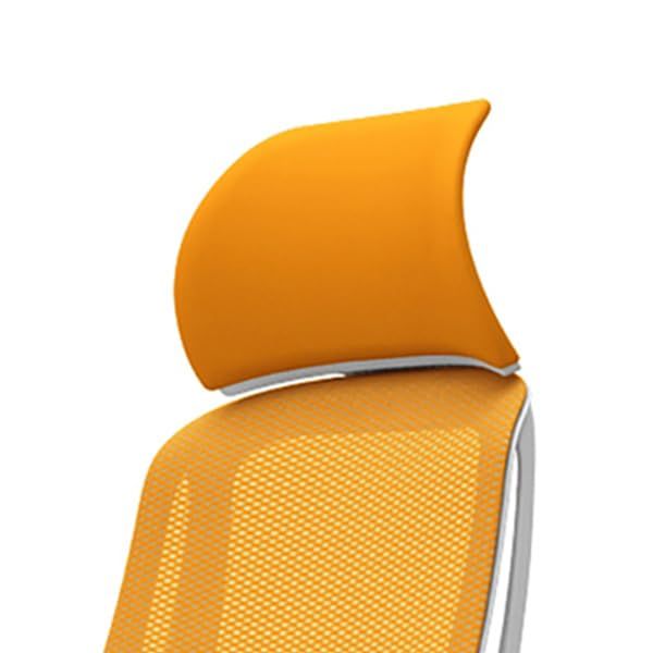  オカムラ シルフィー 固定ヘッドレスト オプションパーツ 取付品 ホワイトボディ用 オレンジ C6511W FSG8 昇降式 オフィスチェア ワークチェア 椅子 チェア