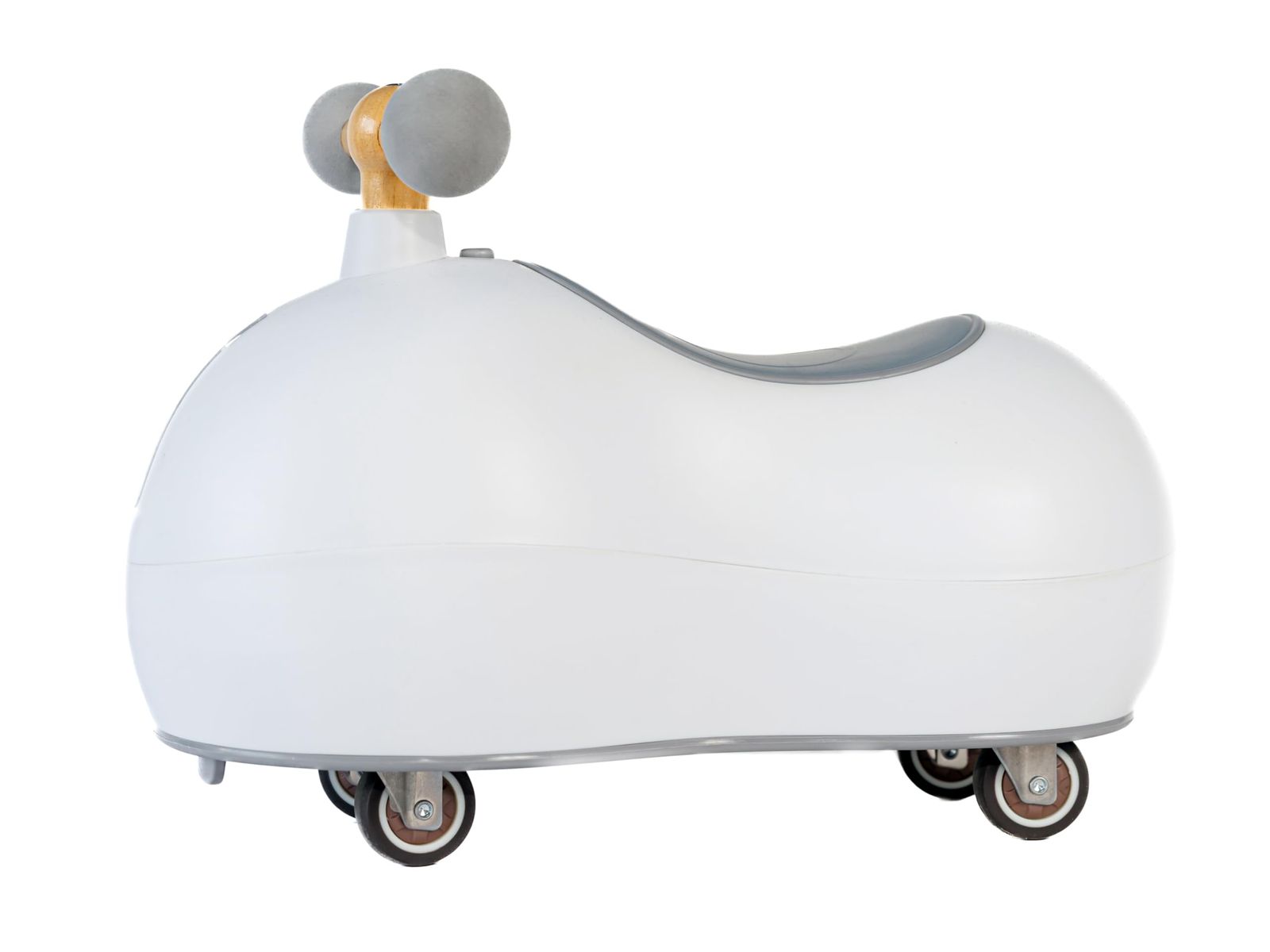 marm baby scooter マルムベビースクーター 1歳 プレゼント 360度自由に動く静音タイヤ 室内OK 1歳からの乗用玩具 出産祝いギフトに最適 monotone