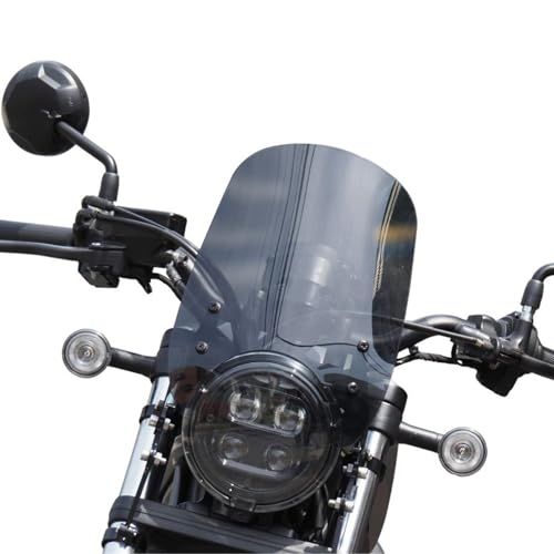 ワールドウォーク レブル250 500用フォークマウントスクリーン ロング スモーク ws 51 1 ls