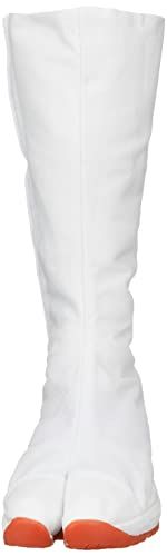 マルゴ 地下足袋 祭り 太鼓 登山 脱ぎ履き簡単 面ファスナー コハゼ 丈 マジックエアージョグ ユニセックス大人 ホワイト 24 0 cm