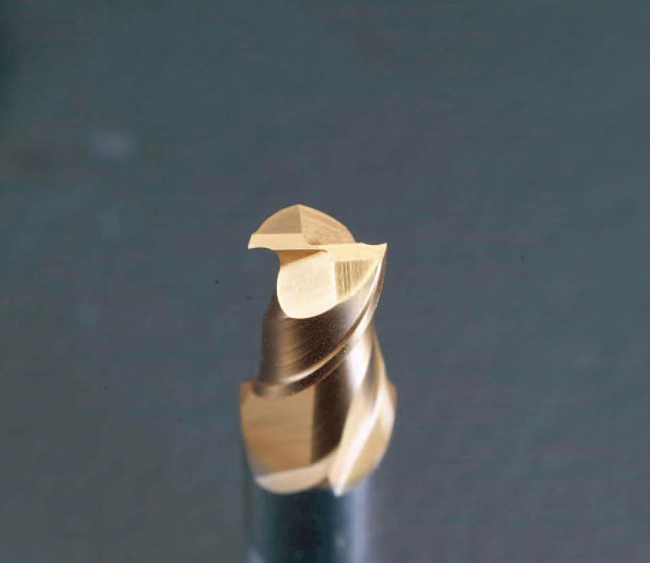 9 8 x 70 mm ｴﾝﾄﾞﾐﾙ TiN coat･Co HSS 刃