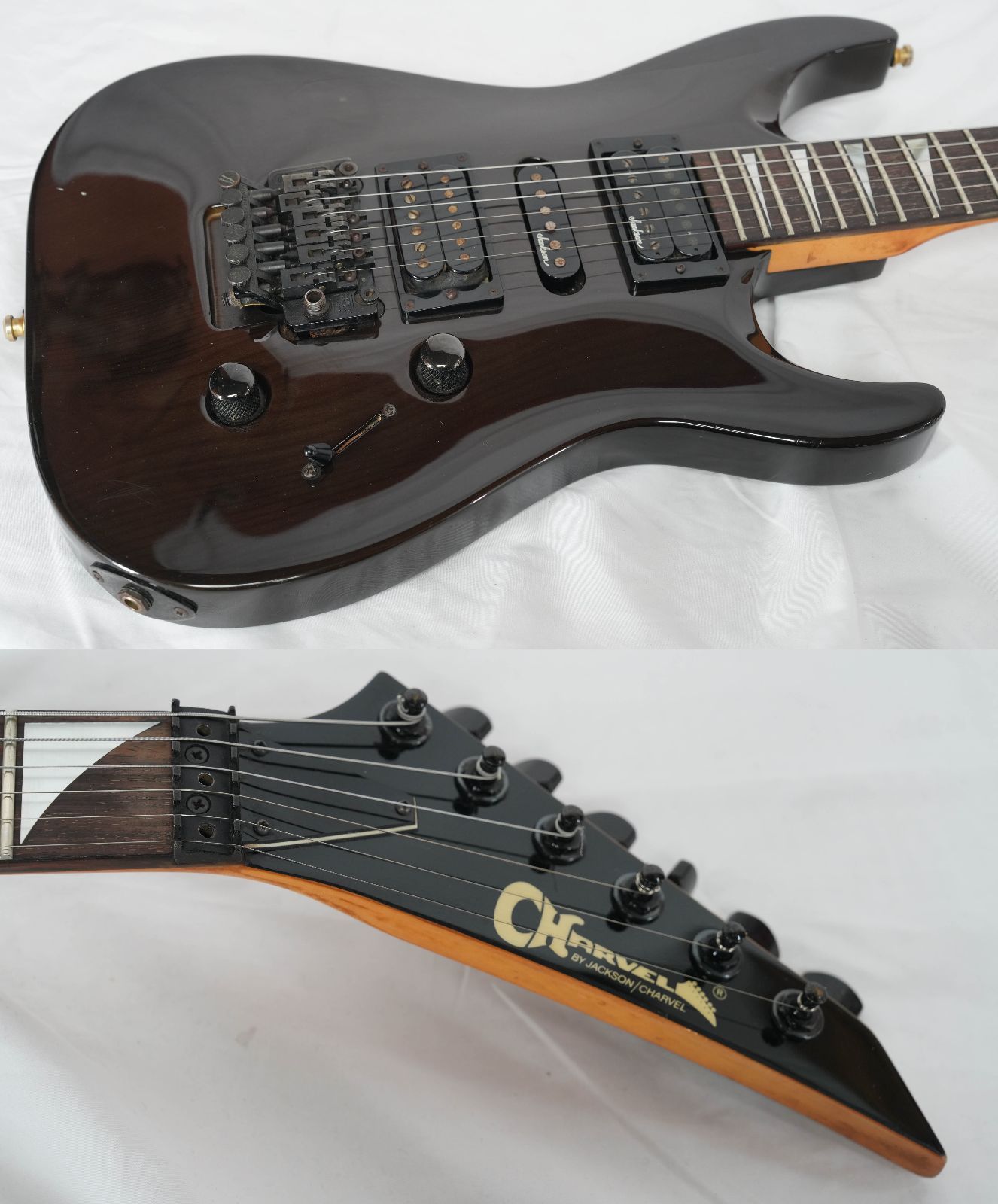 ☆Charvel by Jackson☆DINKY DKA-115 See Thru Brown HSH アーチ
