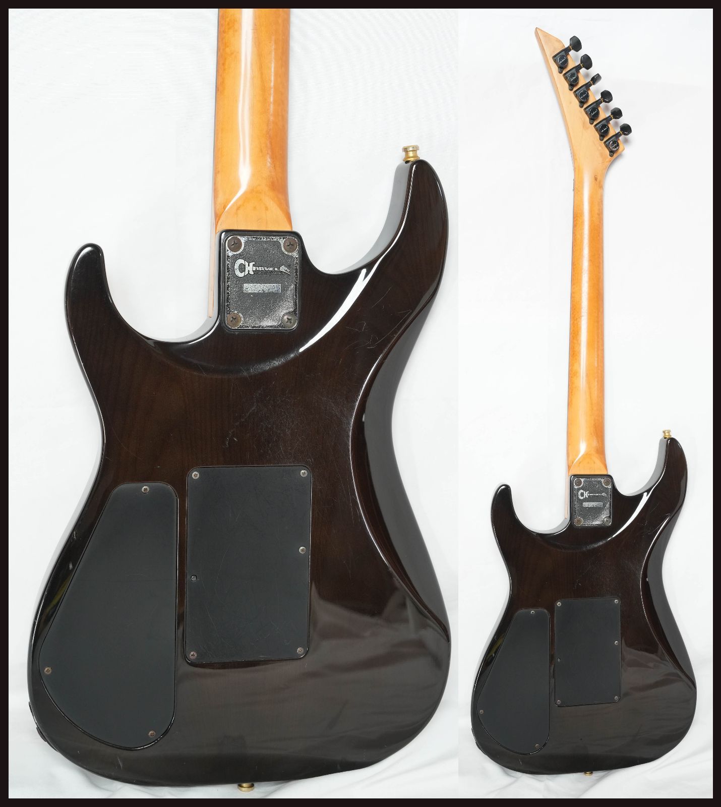 ☆Charvel by Jackson☆DINKY DKA-115 See Thru Brown HSH アーチ
