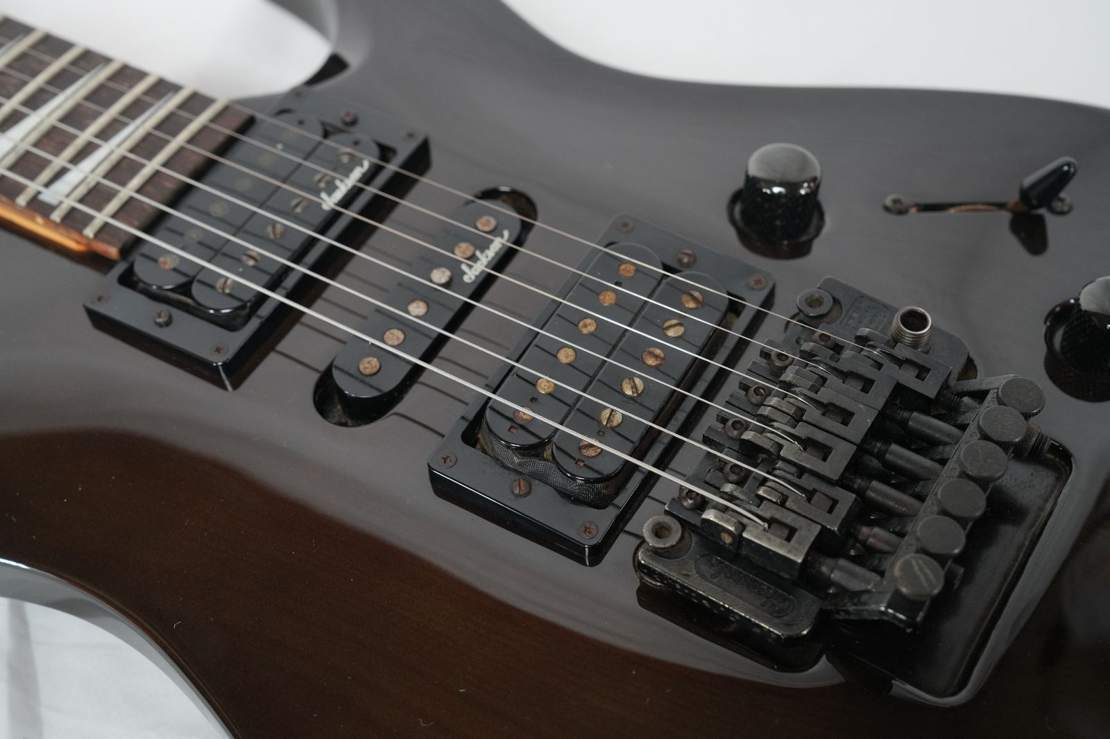 ☆Charvel by Jackson☆DINKY DKA-115 See Thru Brown HSH アーチ