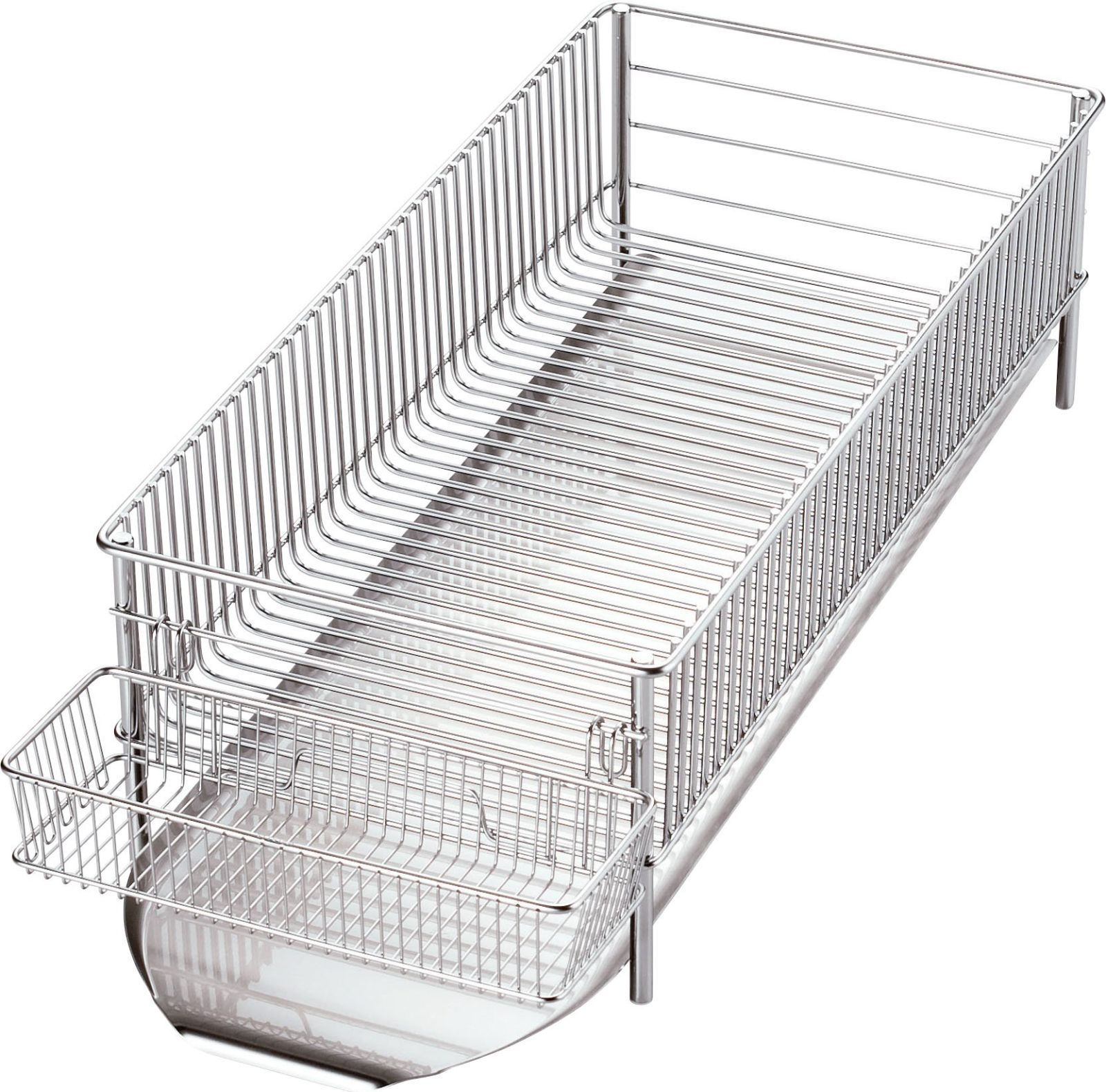 在庫 ラバーゼ La Base 水切りかごスリム 横置タイプ 3点セット DLM 8775