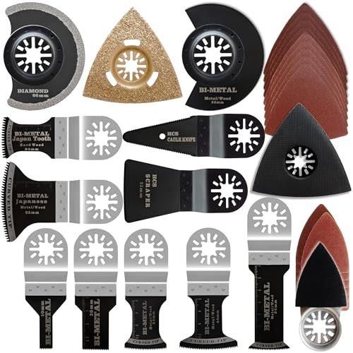 迅速に発送 マルチツール 替刃 セット 互換品 弓型先端 バイメタル 多目的 マキタ ハイコーキ 京セラ