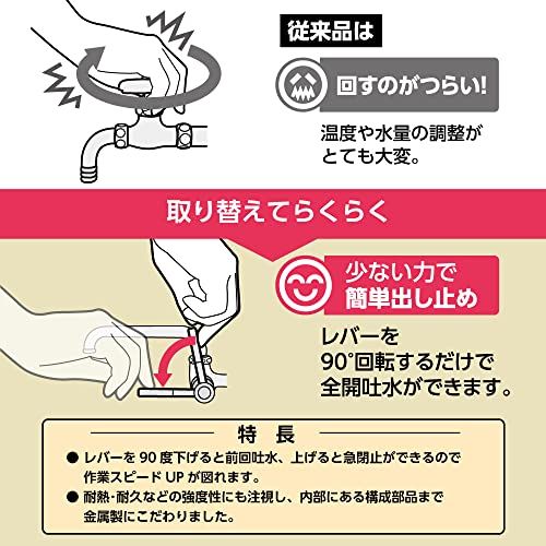 迅速に発送 SANEI サンエイ 厨房用水栓本体 レバーハンドル 90度開閉 内地 寒冷地共用 A 5310 F 13