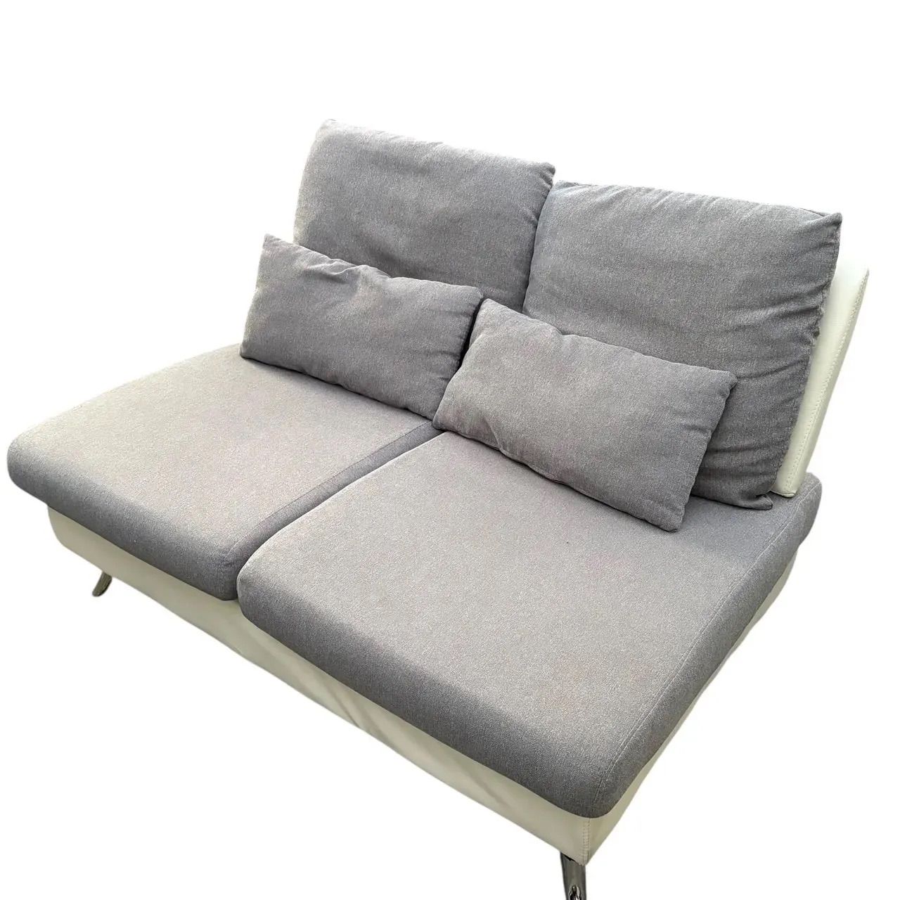 地域 無料配送 近畿2府4県 東海2県 ニトリ NITORI 二人掛け 布張り ソファー 人工皮革 家具 インテリア ホワイト 羽 F