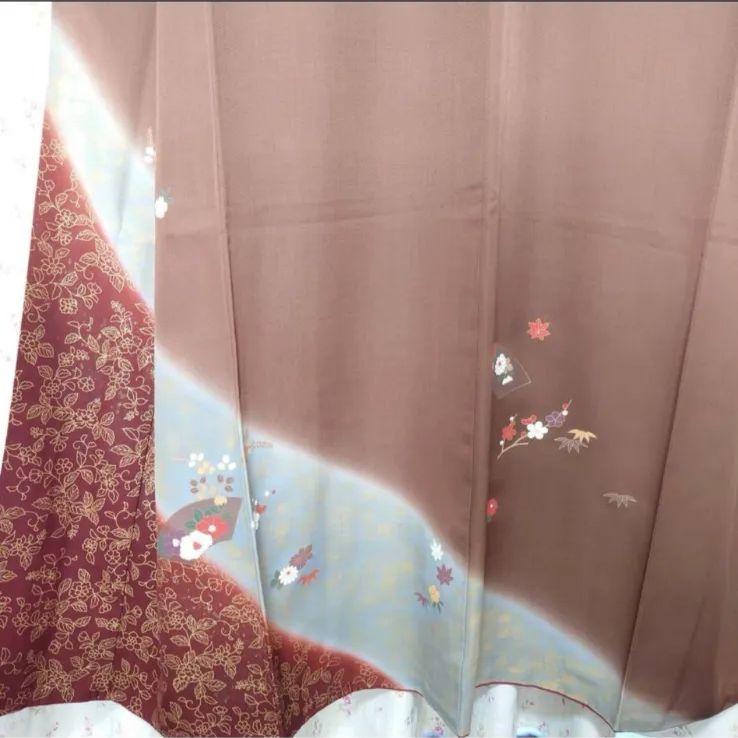 フ9994 未使用近い 美品 袷 正絹 友禅 訪問着 フルセット - メルカリ