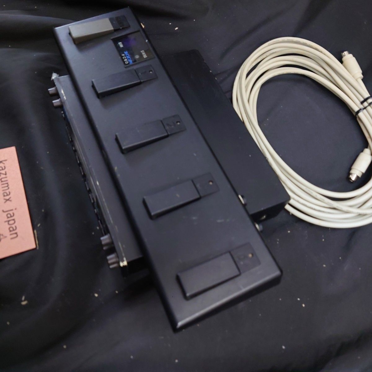 ZOOM 9050 ギターマルチエフェクター 動作不明品 フットコントローラー