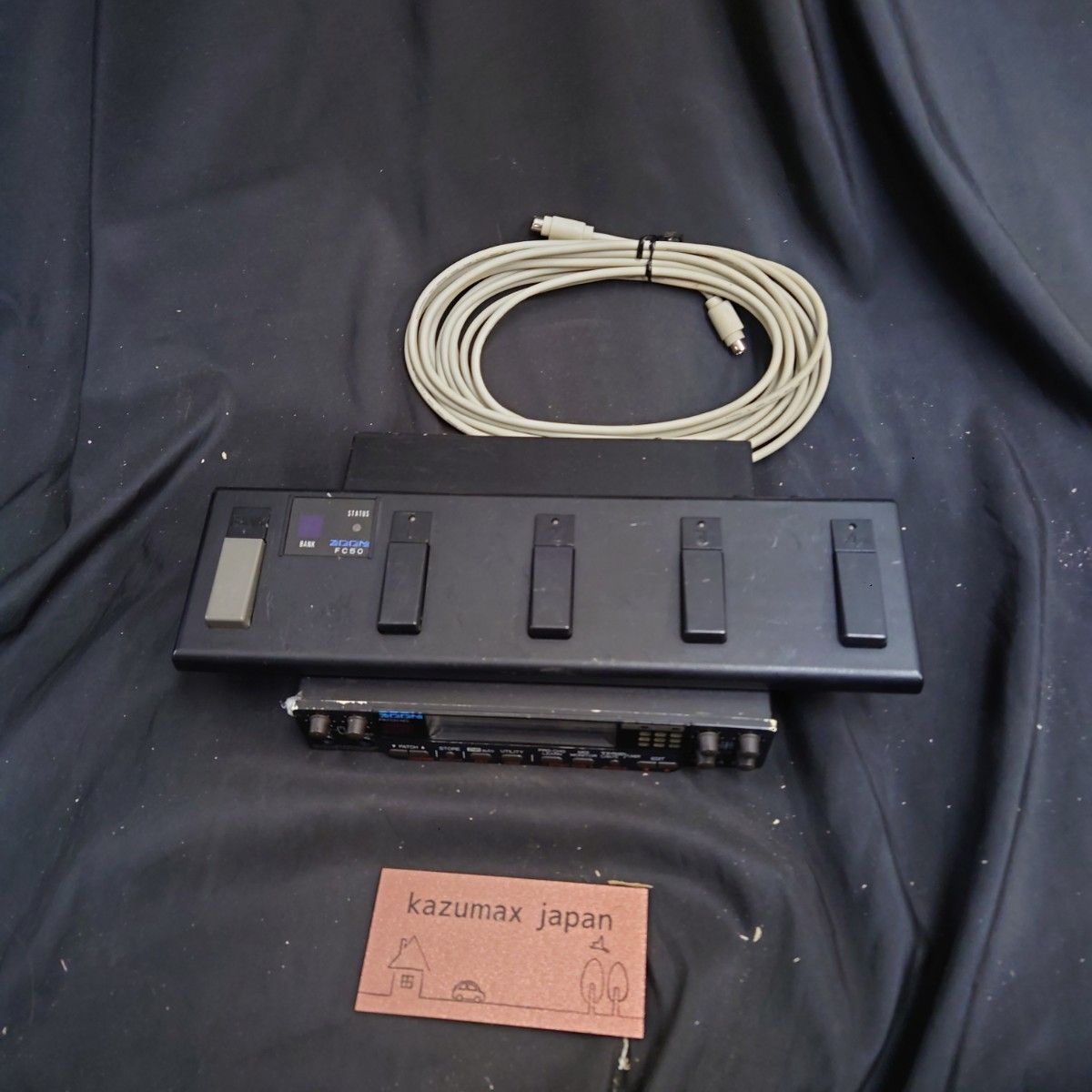 ZOOM 9050 ギターマルチエフェクター 動作不明品 フットコントローラー