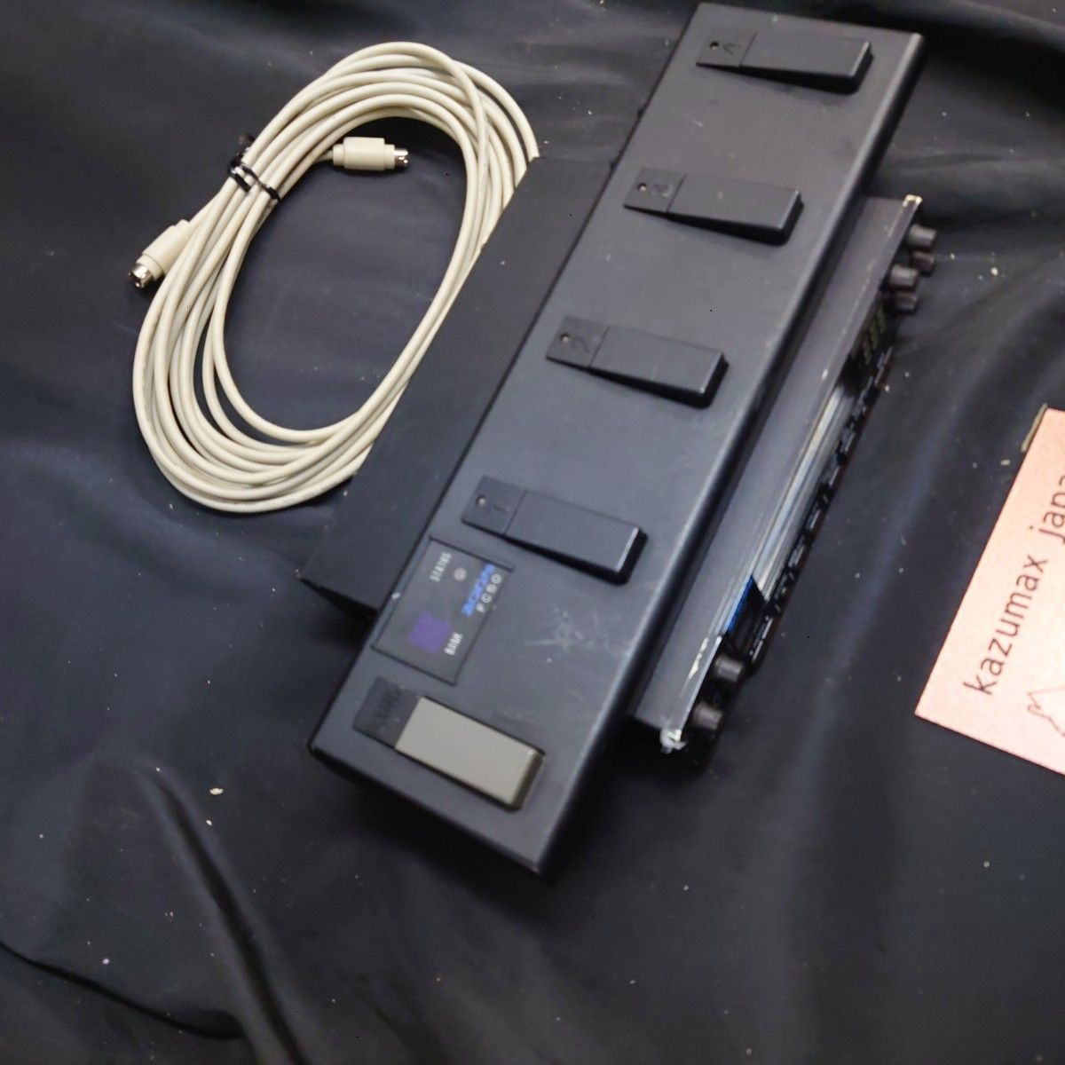 ZOOM 9050 ギターマルチエフェクター 動作不明品 フットコントローラー