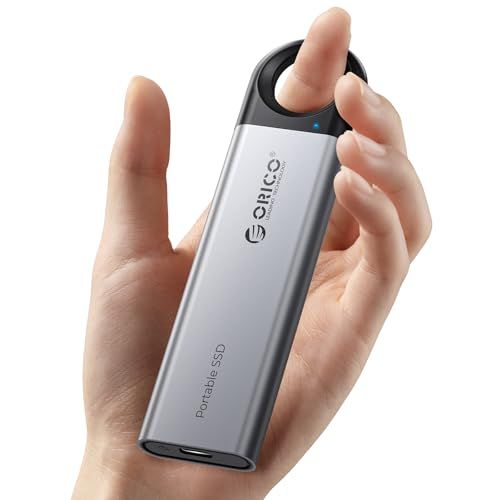 ORICO 256 GB 外付けSSD 最大1050 MB 秒 2 in 1 USB C Aケーブル付き Type Cスマートフォン タブレット ノートブック用高信頼性ストレージ 10 a 183 67 b