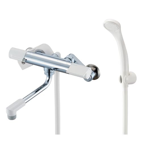 迅速に発送 SANEI サンエイ サーモシャワー混合栓 ホース長さ1 6 m 節水シャワー 浴室水栓 断熱ボディ パイプ長さ170 mm ホワイト 日本製 SK 1811