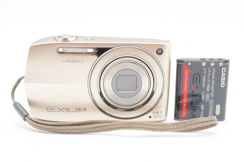 実用光学美品】Casio カシオ EXILIM EX-Z2300 ゴールド コンパクト