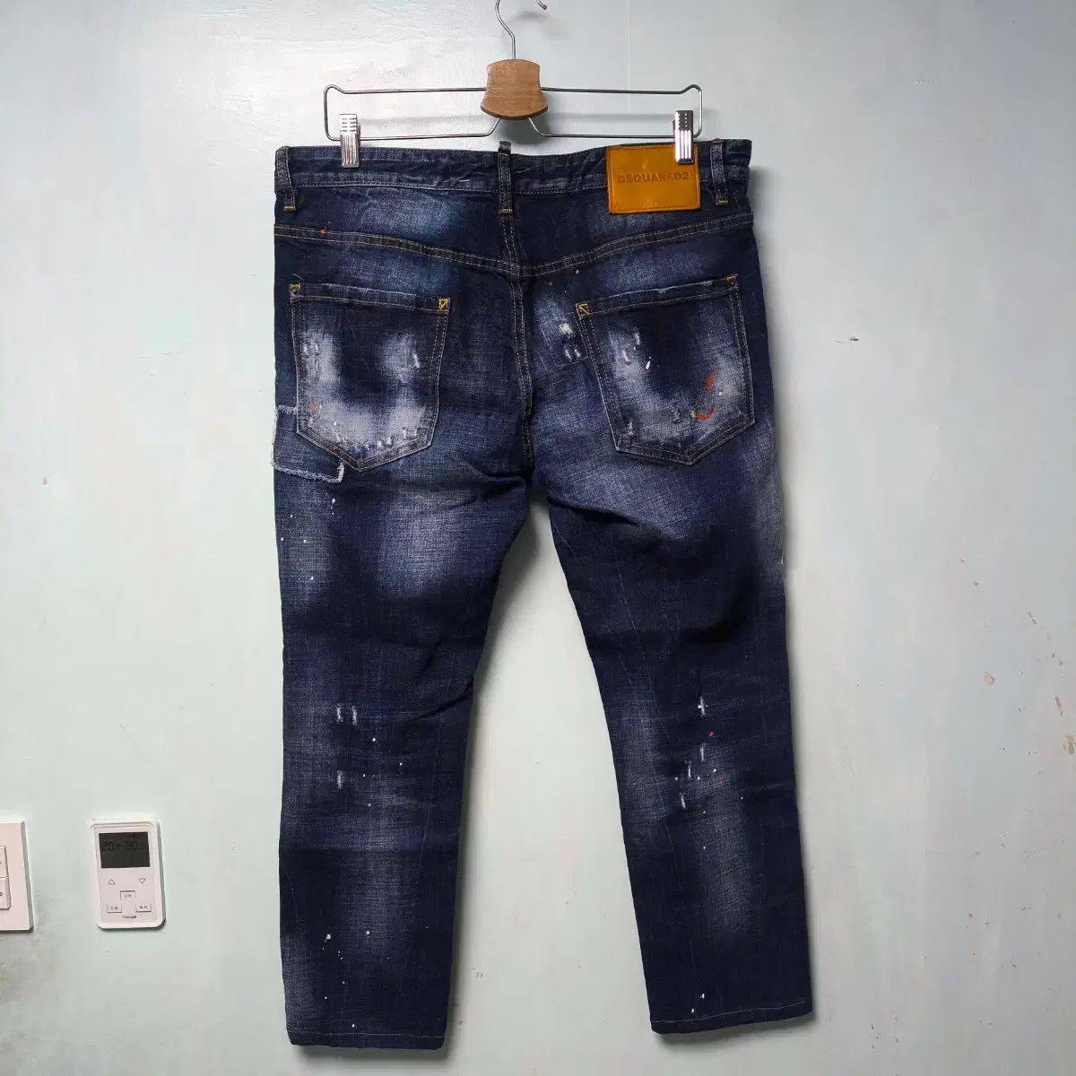 36 DSQUARED2 ディースクエアード2 ペインティングジーン DSQUARED2 