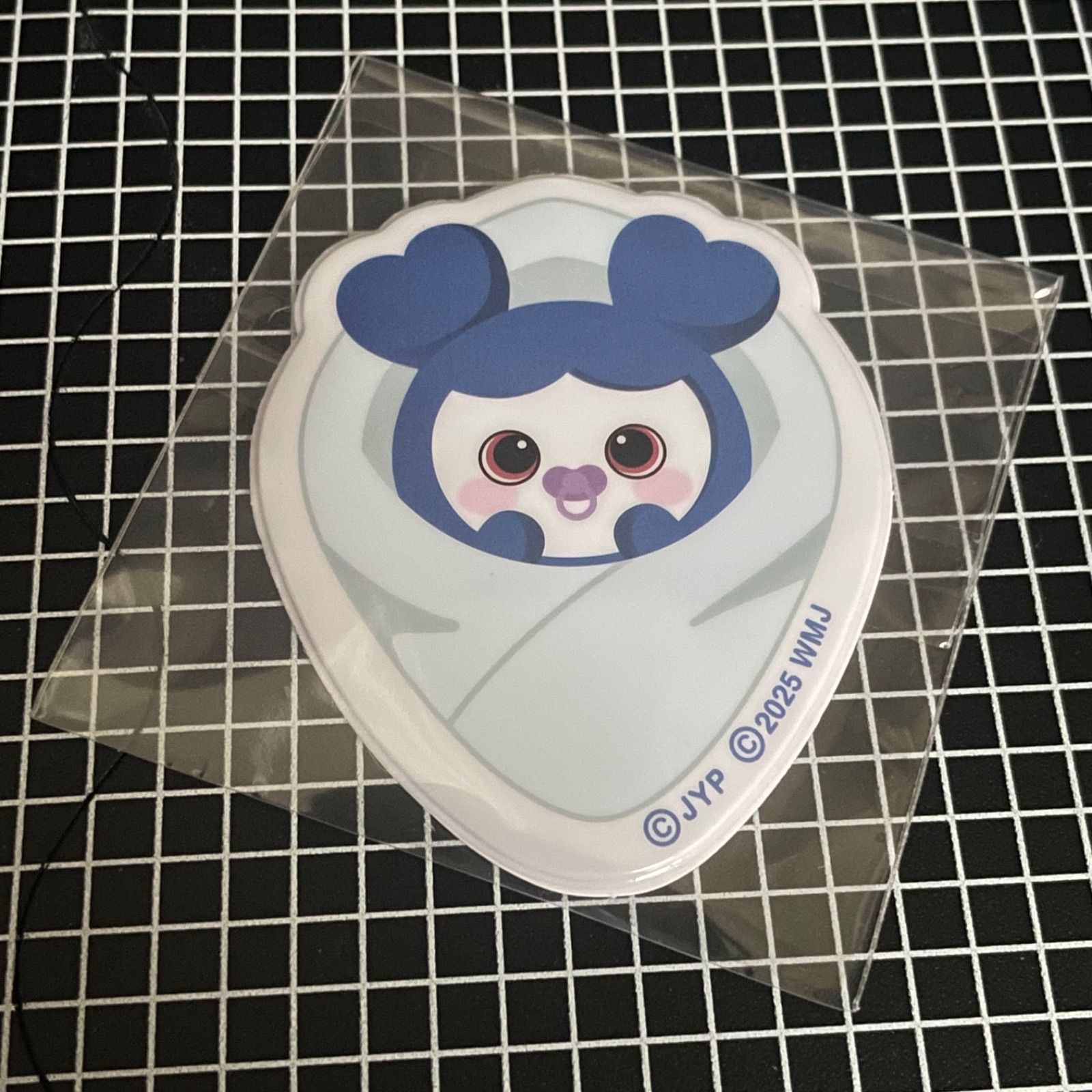 TWICE ツウィ ツブリー 【サイズ W53×64mm】【10枚】 おくるみイラスト 