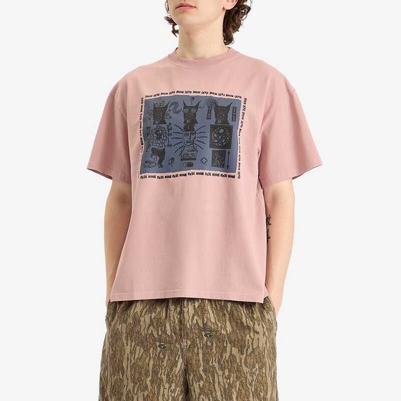 ブレインデッド メンズ トップス Tシャツ Brain Dead Mind Games