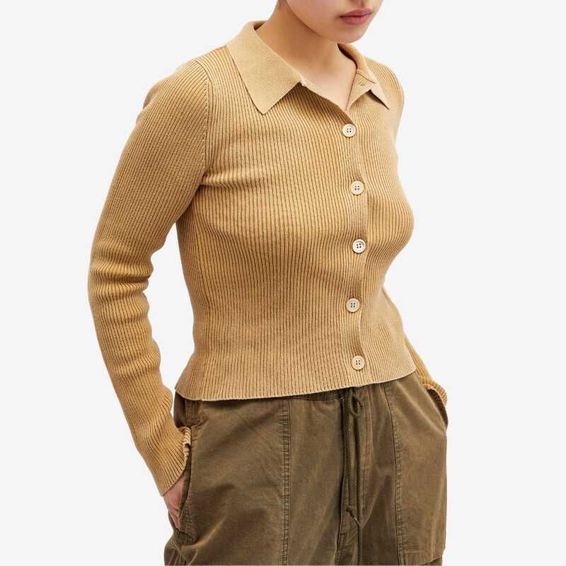 アワーレガシー レディース トップス ポロシャツ ニット Our Legacy Long Sleeve Mazzy Knit Polo Wett