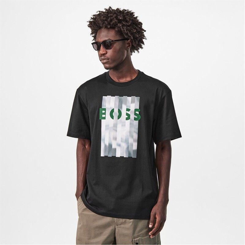 ボス メンズ トップス ポロシャツ Boss CTessin 117 10247170 01 Polo Shirt Mens Black ブラック
