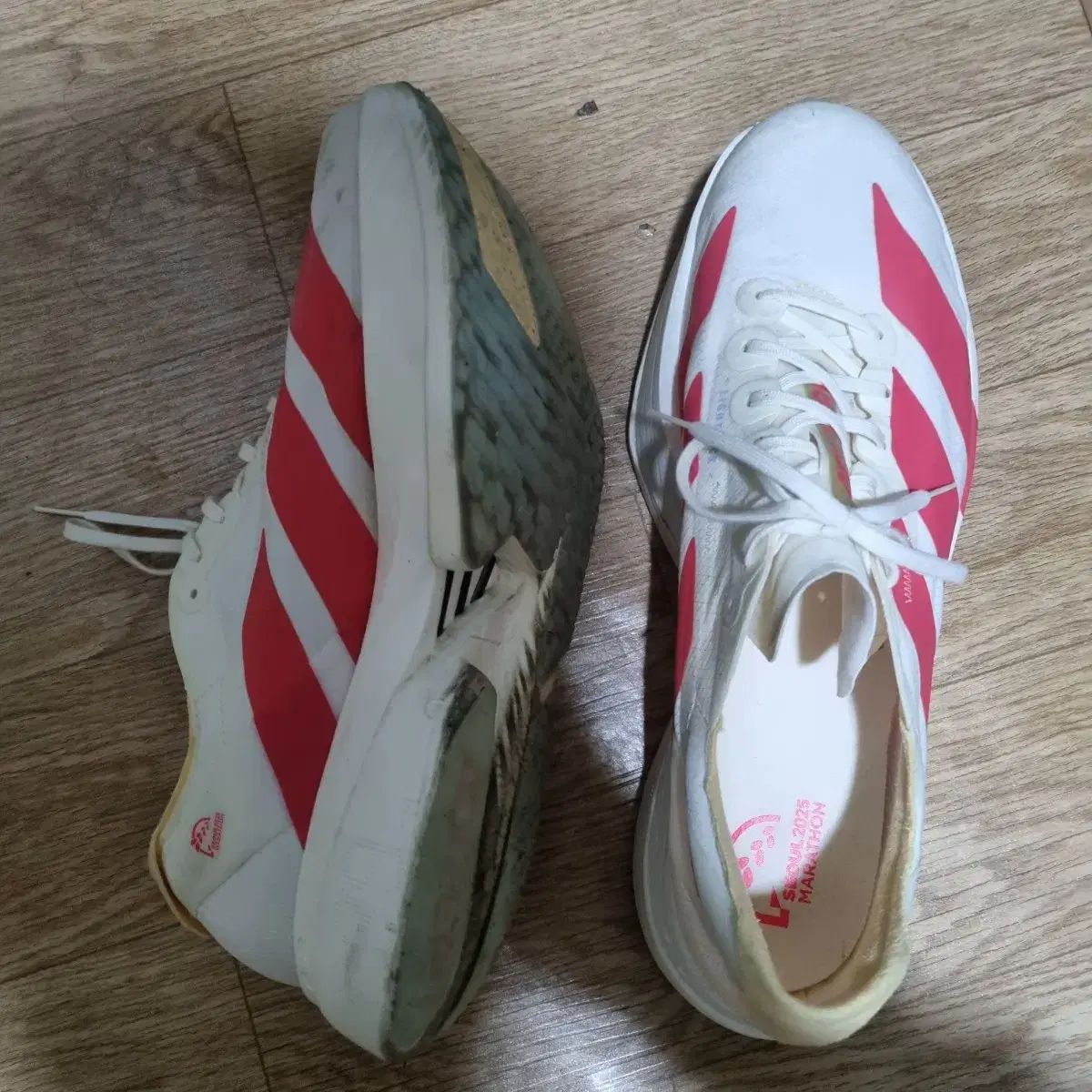 275 adidas アディオス プロ4 SEOUL ソウル マラソン 2025 ランニングシューズ