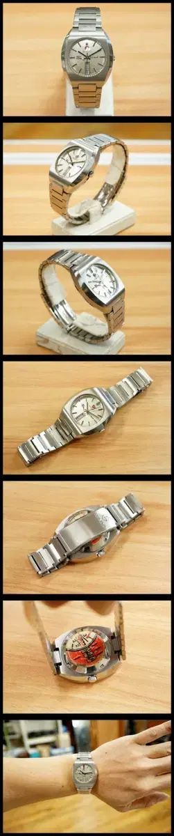  70s RADO PURPLE ガゼル オートマティック時計 ワイドパンツ 自動巻き時計 腕時計(アナログ)