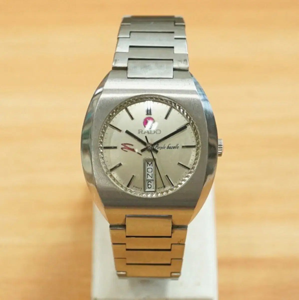 70s RADO PURPLE ガゼル オートマティック時計