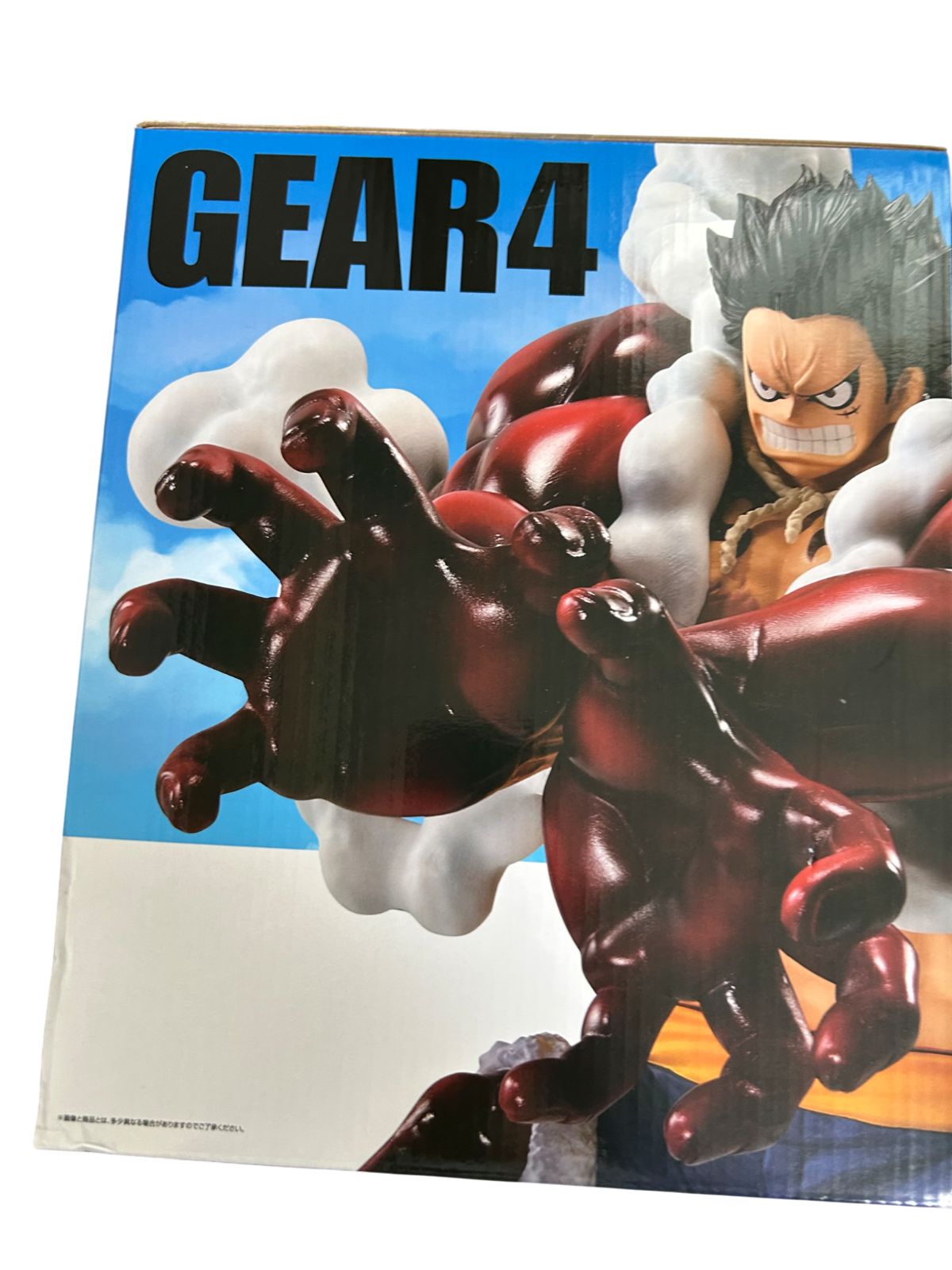 新品未開封】一番くじ ワンピース 海賊王への道 D賞 ルフィ ギア4 