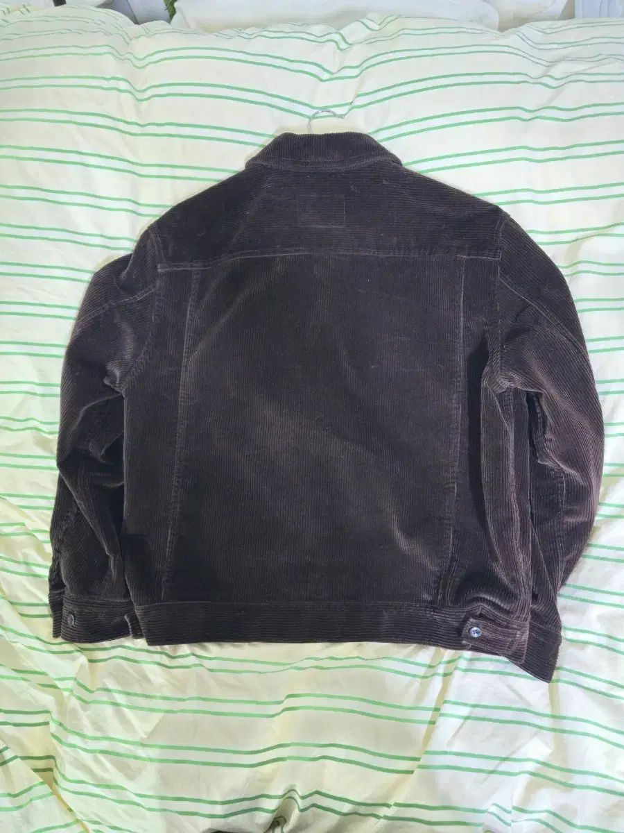 ポッタリー コーデュロイ トラッカー ジャケット ブラウン 2サイズ