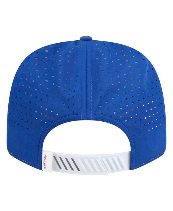 ニューエラ メンズ アクセサリー 帽子 New Era Mens WhiteRoyal New York Mets Established Patch 9SEVENTY Adjustable Hat White Royal ホワイト
