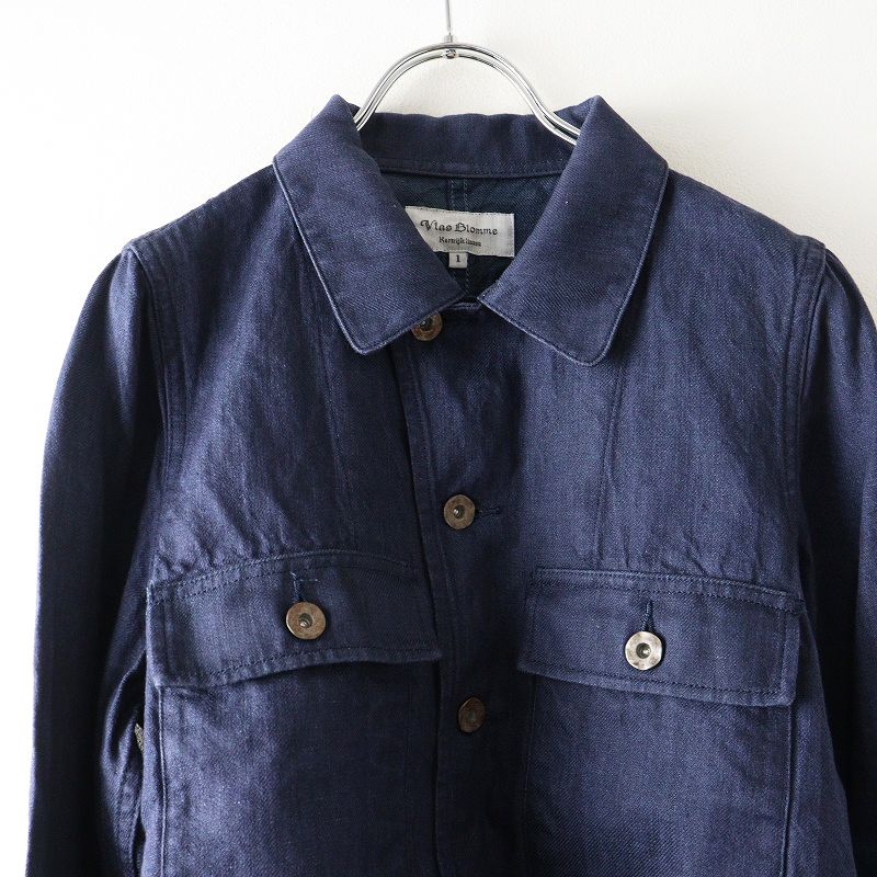 ヴラスブラム Vlas Blomme KL Denim コルトレイクリネン デニム