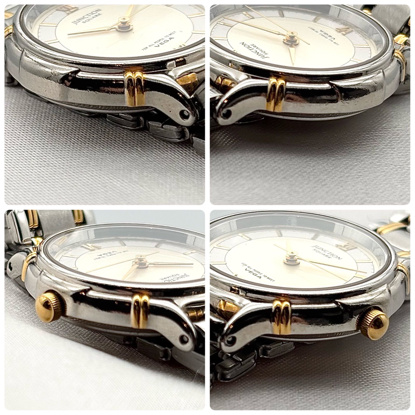 Citizen スクエア 時計 メンズ 稼働 CITIZEN クロノグラフ 腕時計