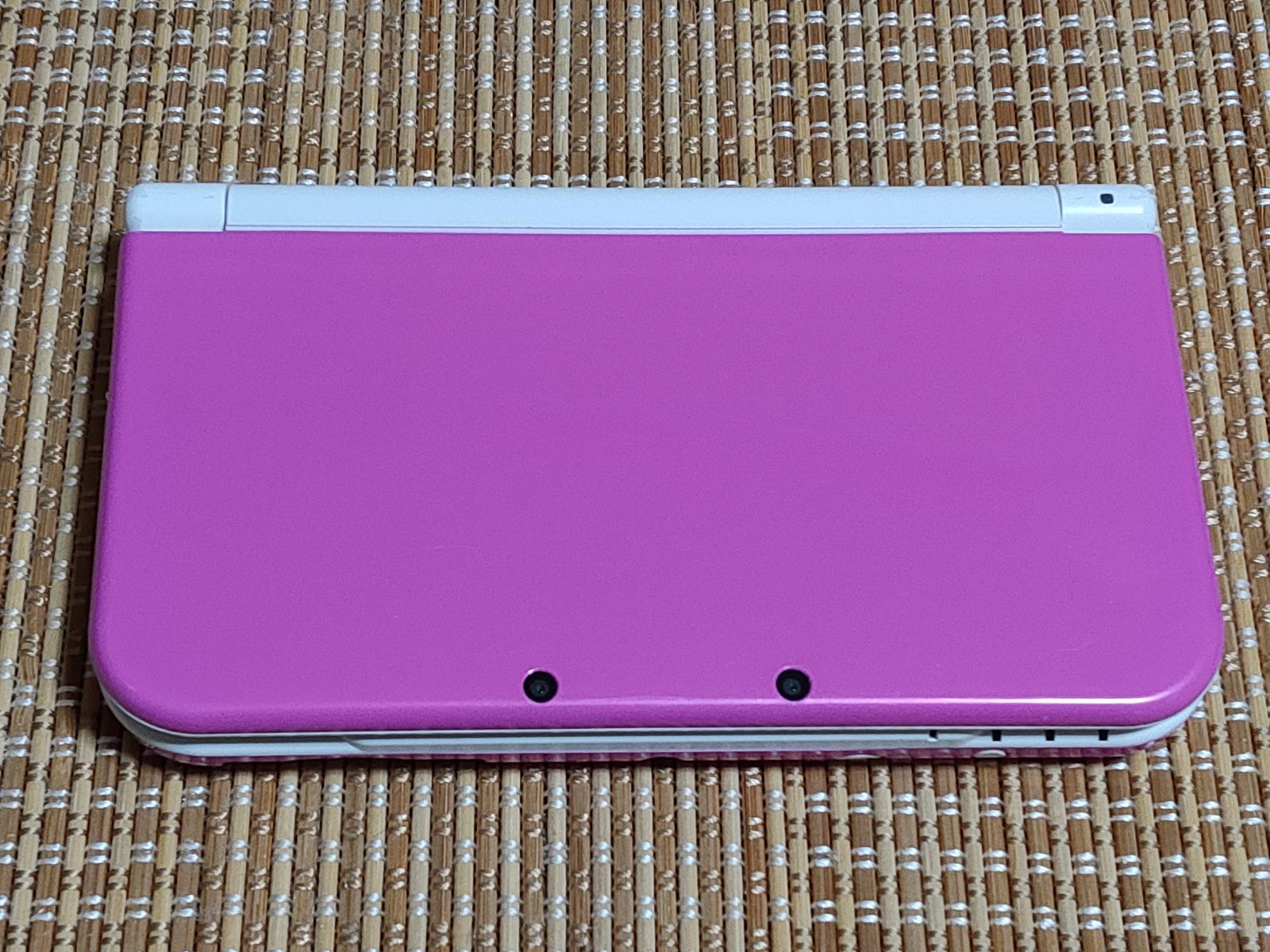 本体のみ New3DSLL ピンク×ホワイト A