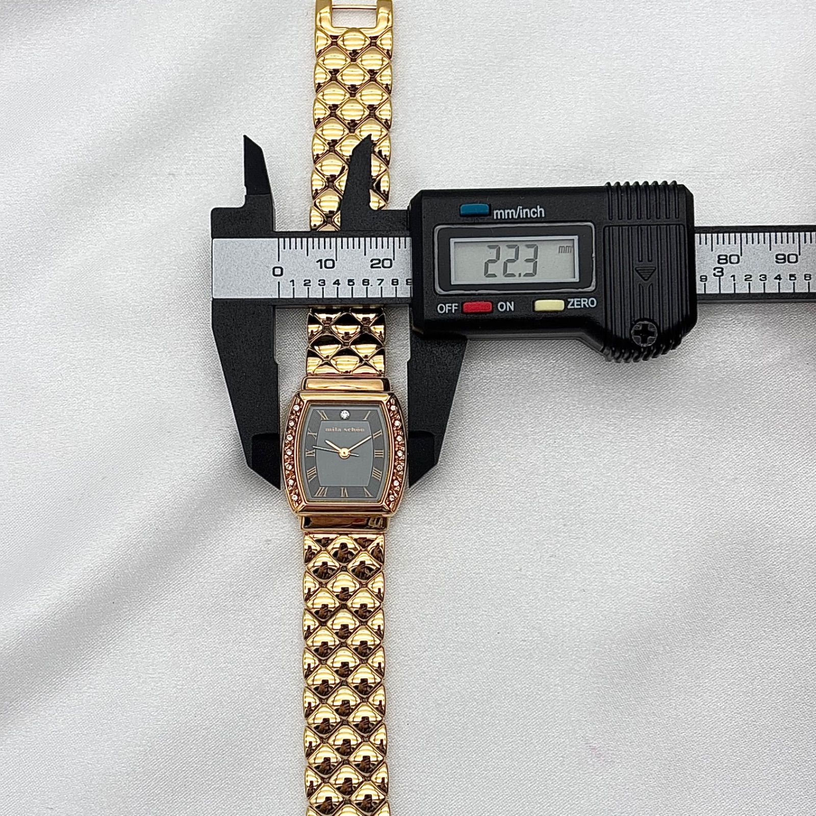稼働品 Working item ミラショーン mila schon 腕時計 レディース 
