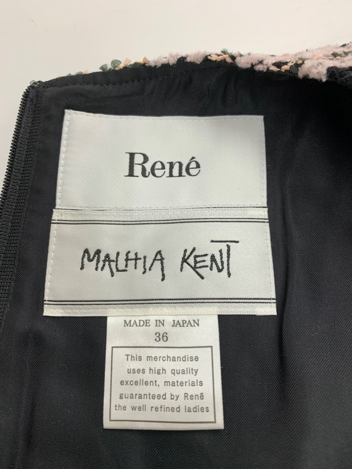 ルネ MALHIA KENT 6336290 ワンピース 36 ピンク マリアケント