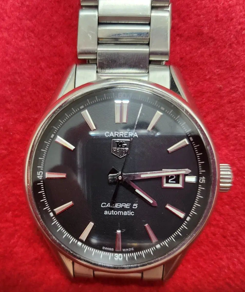 タグ ホイヤー カリブレ5 リューズなし 36ミリ